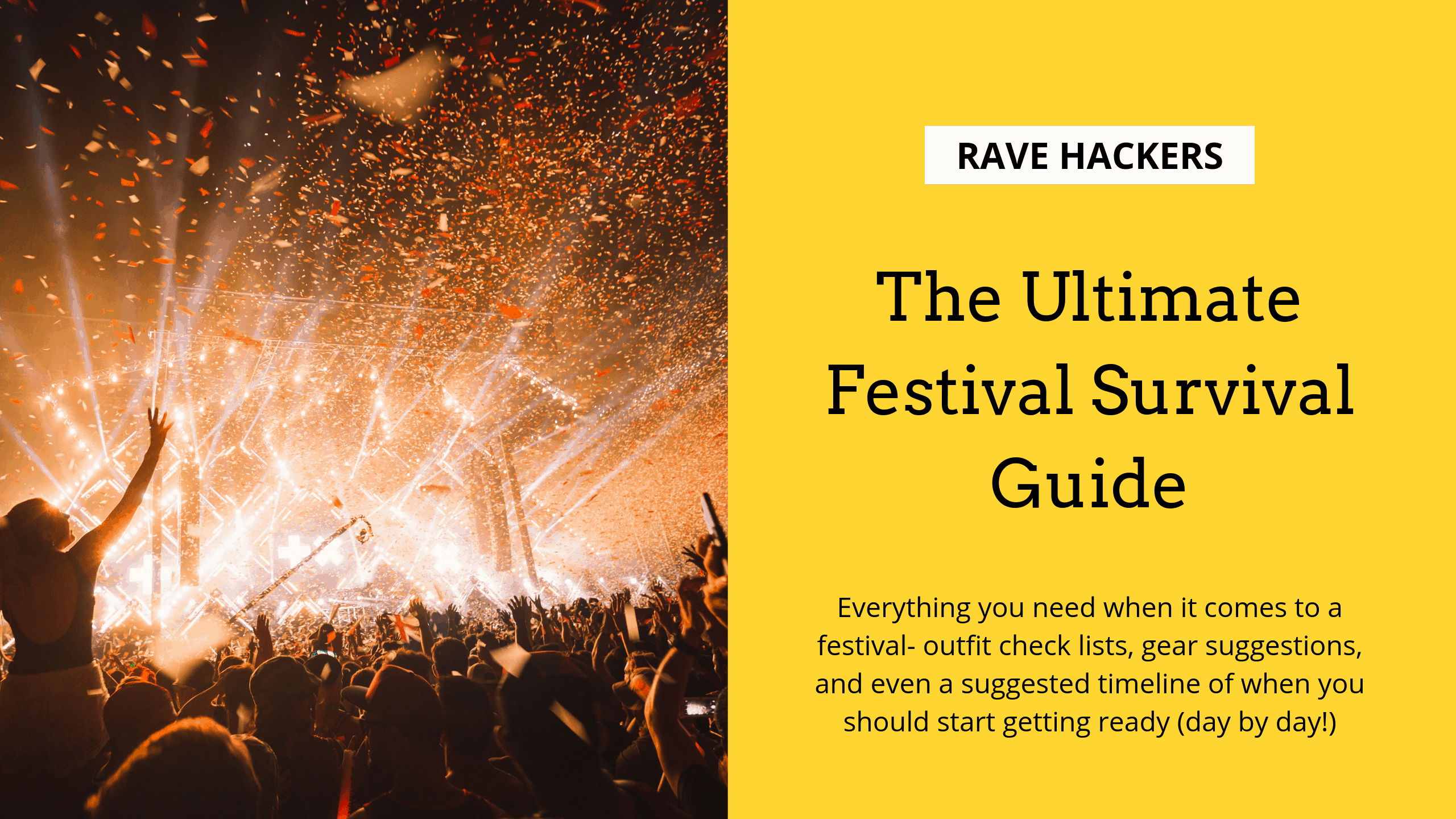 Festival Fashion Outfit Guide - Rave Hackers - Festival Blog